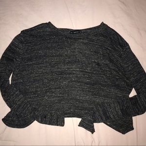 Zara women’s black knit sweater